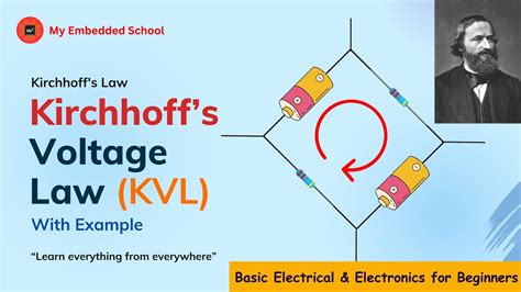 Understanding Kirchhoffs Voltage Law Kvl Circuit Analysis Kvllaw