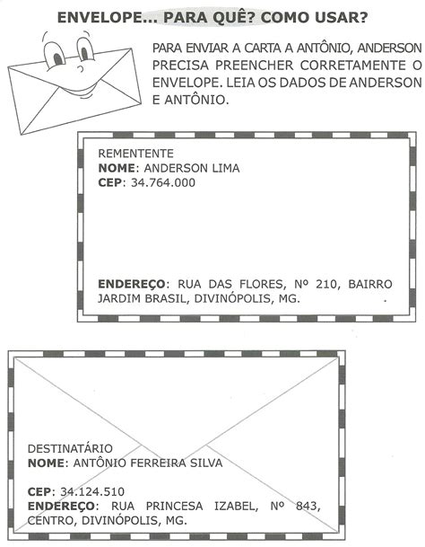 Como Preencher Um Envelope