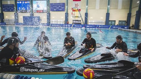 Wegen Trainingslager Kanupolo Nationalteam Trainiert In Bayreuth