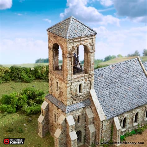 Bell Tower Expansion Printable Scenery