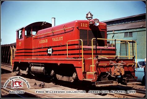 Lehigh Valley EMD SW1 112 At Jersey City NJ ARHS Digital Archive