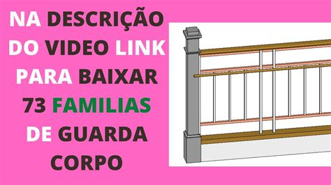 73 Familias De Guarda Corpo Para Baixar REVIT YouTube