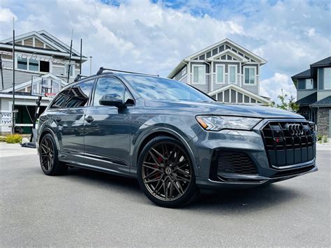 Audi Sq7 Grey Vossen Hf 7 Wheel Front