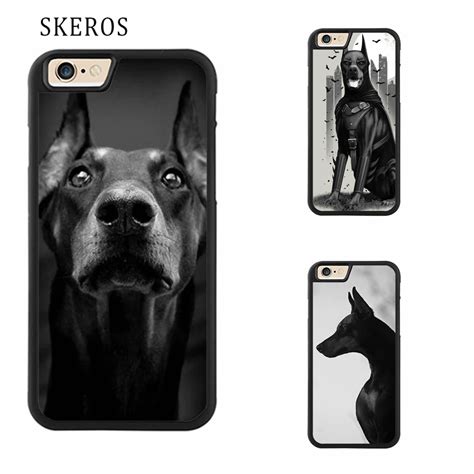 Skeros Doberman Full Protective Cover Cell Phone Case For Iphone X S