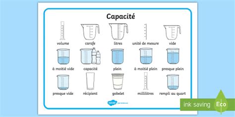 Set De Mots Capacite Teacher Made Twinkl