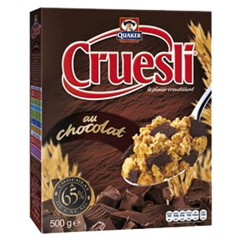 Cruesli Au Chocolat Noir Quaker G La Belle Vie Courses En