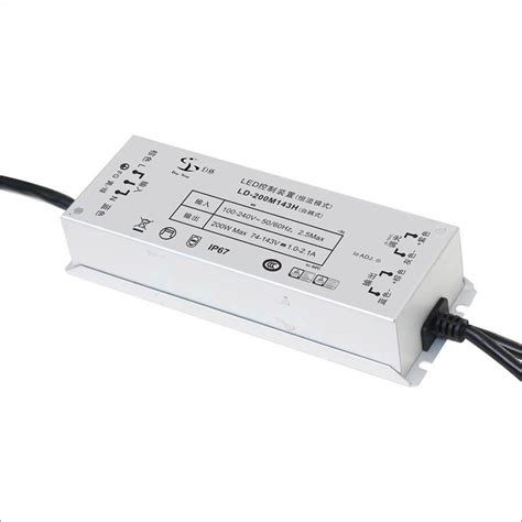 200W OEM ODM Dimmable Street Lighting Constant Current LED Drivers With