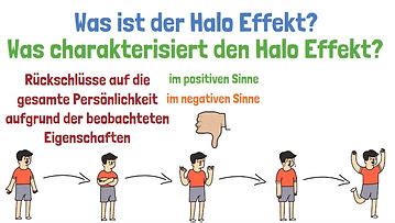 Was Ist Der Halo Effekt ERZIEHERKANAL