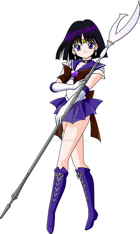 Super Sailor Saturn Vector By Flavio Ruru On Deviantart