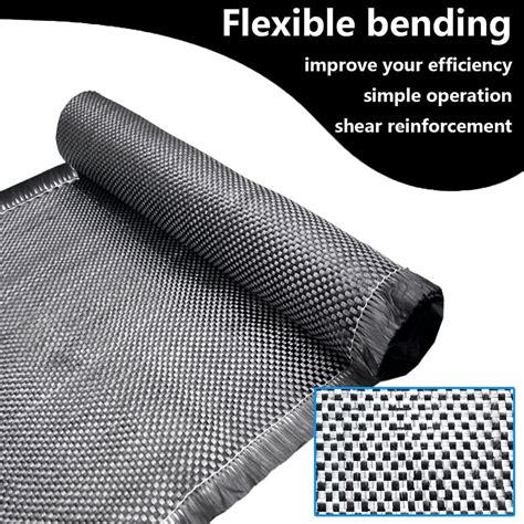 Carbon Fiber Fabric Roll 6 5ft X 12Fabric Mesh Carbon Fiber Cloth 6k