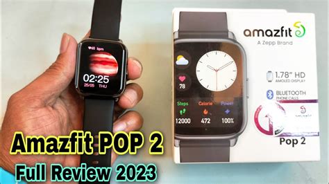 Amazfit Pop 2 Smartwatch Full Review 2023 Tech Den Tech With