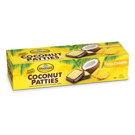 ANASTASIA COCONUT PATTIES PINA COLADA 12oz Core Plus Duty Free