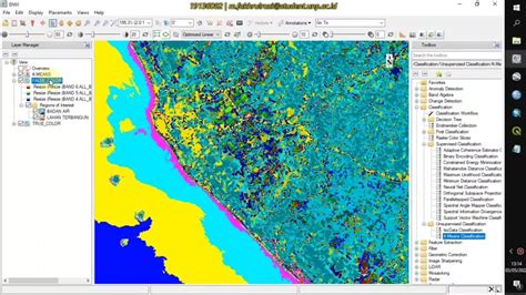 Klasifikasi Tutupan Lahan Di Envi Unsupervised Youtube