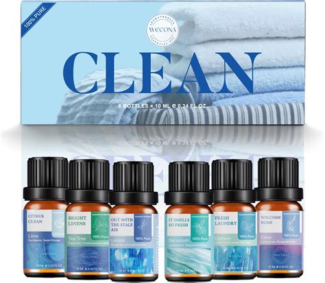 Wecona Essential Oils For Laundry 100 Pure Essential