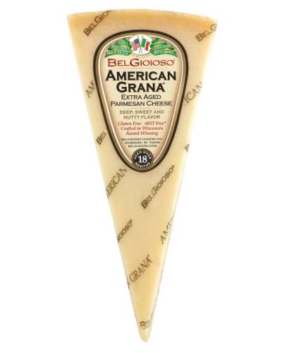 BelGioioso American Grana Extra Aged Parmesan Cheese 8 Oz QFC