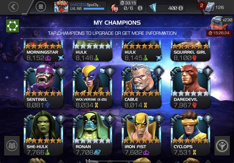 MCOC account for sale : r/Contestofchamptrading