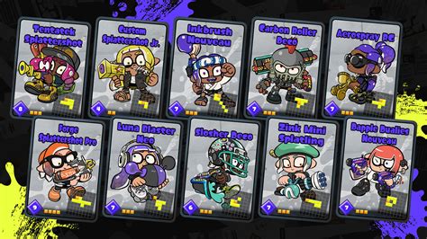 More Splatoon Tableturf Battle Cards Coming In Chill Season Siliconera