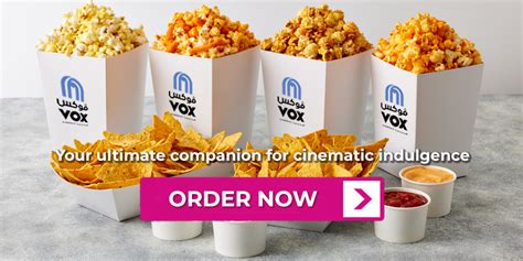 Vox Cinemas Food And Beverage Exclusive Concepts Vox Cinemas Uae