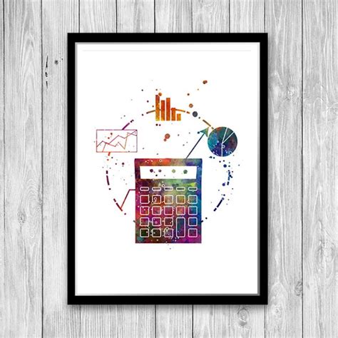 Accountant Wall Art Accounting Office Decor Bookkeeper T Etsy