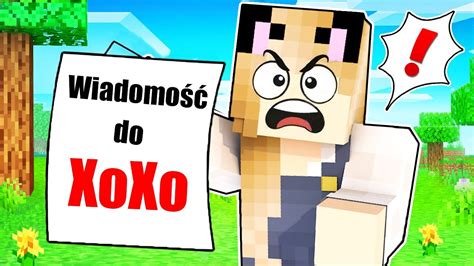 Mam WIADOMOŚĆ do XOXO Minecraft Roleplay Vito i Bella YouTube