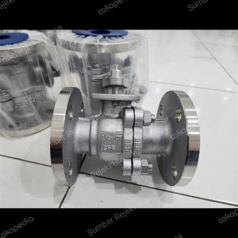 Jual Ball Valve Stainless SS304 JIS 10K Flange 11 2 Inch DN 40