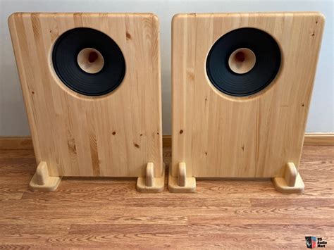 Pine Tree Audio Pine 15 Open Baffle Speaker Pair MADE IN USA Photo