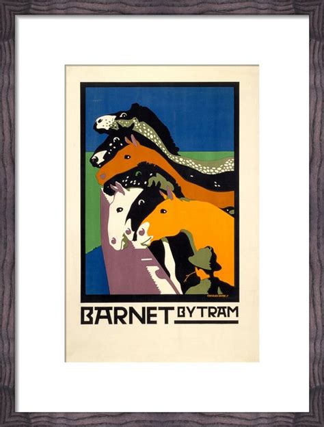 Barnet By Tram 1922 By Charles Paine Art Print From King And Mcgaw