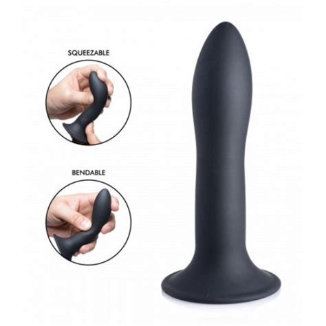 Flexibler Dildo Aus Silikon Schwarz Online Kaufen Bei Verwoehndich De