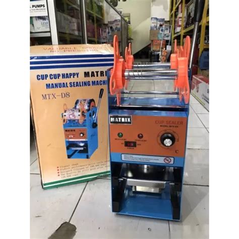 Jual Alat Press Gelas Jus Standart Matrix Cup Sealer Shopee Indonesia