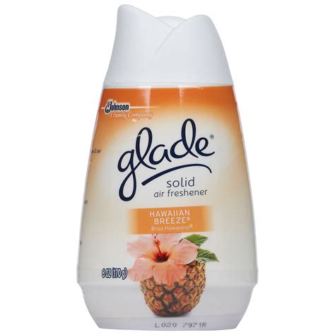 Glade Hawaiian Breeze Solid Air Freshener 6 Oz Plastic Container Food And Grocery Air