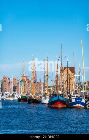 Hanse Sail City Harbour River Warnow Rostock Baltic Sea