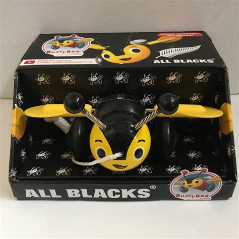 All Blacks Buzzy Bee Pull Along Toy Presence On Harbour · Ōamaru