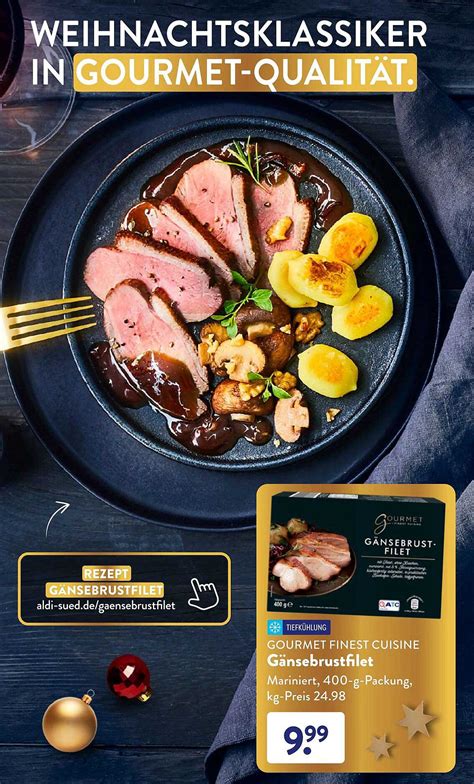 Gourmet Finest Cuisine G Nsebrustfilet Angebot Bei Aldi S D Prospekte De