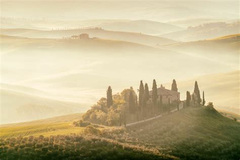 Tuscan Light Countryside LARS VAN DE GOOR Art Photographs