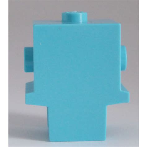 LEGO Medium Azure Cardboard Robot Costume Head Cover With Rivets And