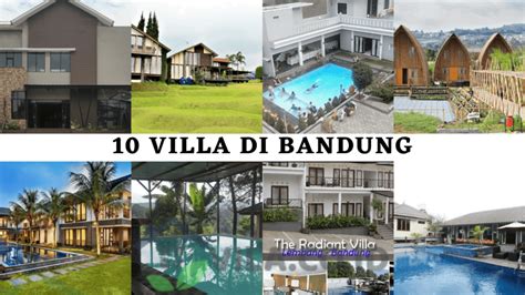 Villa Di Bandung Murah Private Pool Untuk Rombongan Keluarga Vila