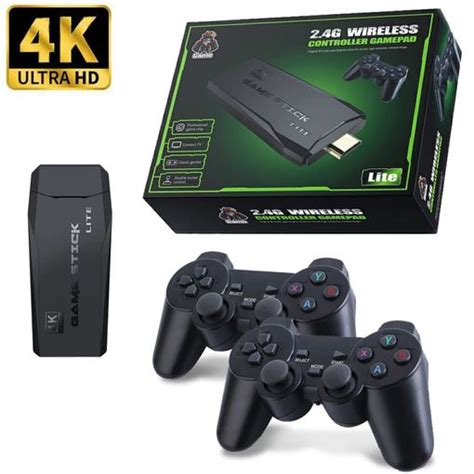 Consola Retro Port Til Para Jugadores Stick Lite K Ultra Hd Juegos