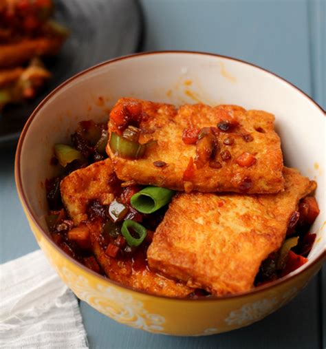 Home Style Tofutofu Stir Fry Recipe China Sichuan Food