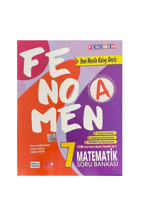 Fenomen Yay Nc L K Gama Fenomen S N F Yeni Nesil Matematik A