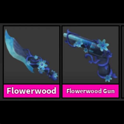 Mm2 Flowerwood Set Roblox Game Items Gameflip