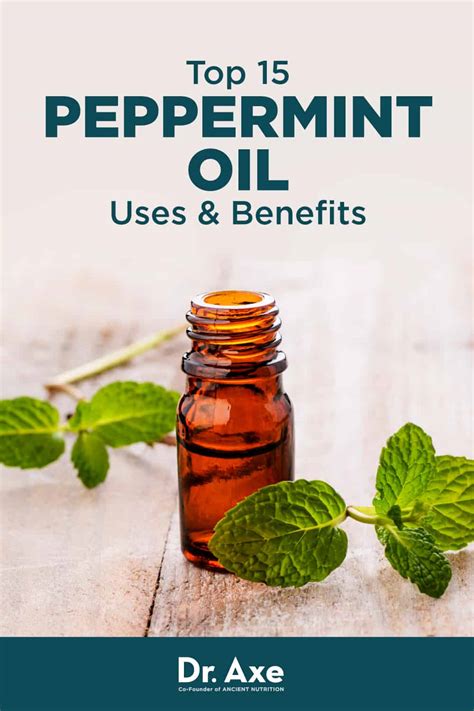 Peppermint Oil Uses Benefits Side Effects And More Dr Axe