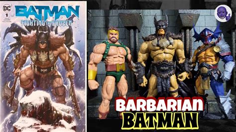 Dc Direct Barbarian Batman Fight The Frozen Mcfarlane Page Punchers