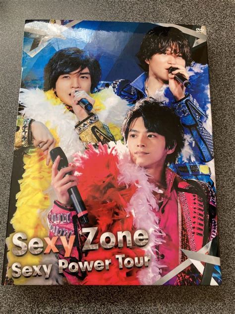 Sexy Zone Sexy Power Tour 初回限定盤 Dvd メルカリ