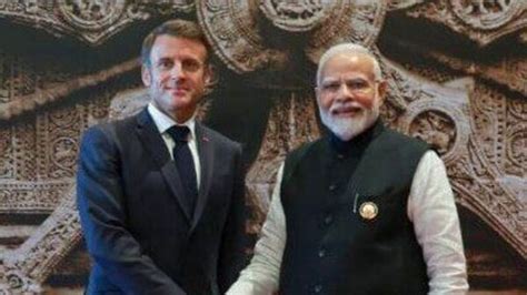 PM Modi Macron To Hold Talks In Jaipur To Explore Pink City On