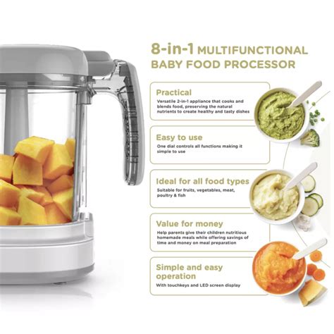 Autumnz 8 In 1 Multifunctional Baby Food Processor Babypro