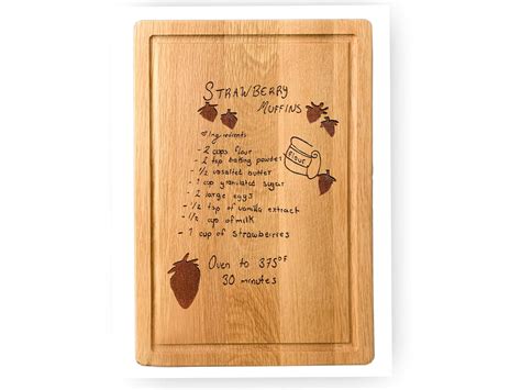 Custom Handwritten Recipe Cutting Board Grandma S Etsy