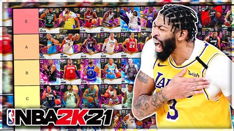 Ranking The Best Players In Nba 2k21 Myteam Tier List January Youtube