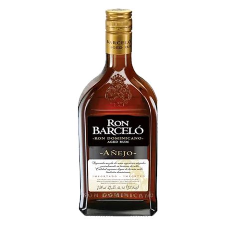 Ripley RON BARCELO BOTELLA VIDRIO AÑEJO 750 ML