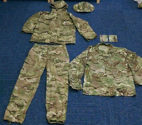 Complete British Army Surplus Mtp Uniform Shirt Windproof Smock