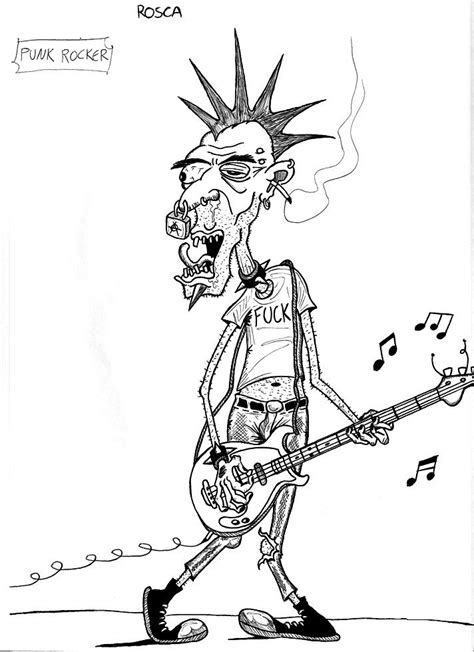 Punk Rock Punk Rock Art Punk Drawing Punk Illustration